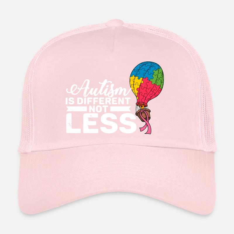 Autism is different not less Autist Puzzleteil Trucker Cap
