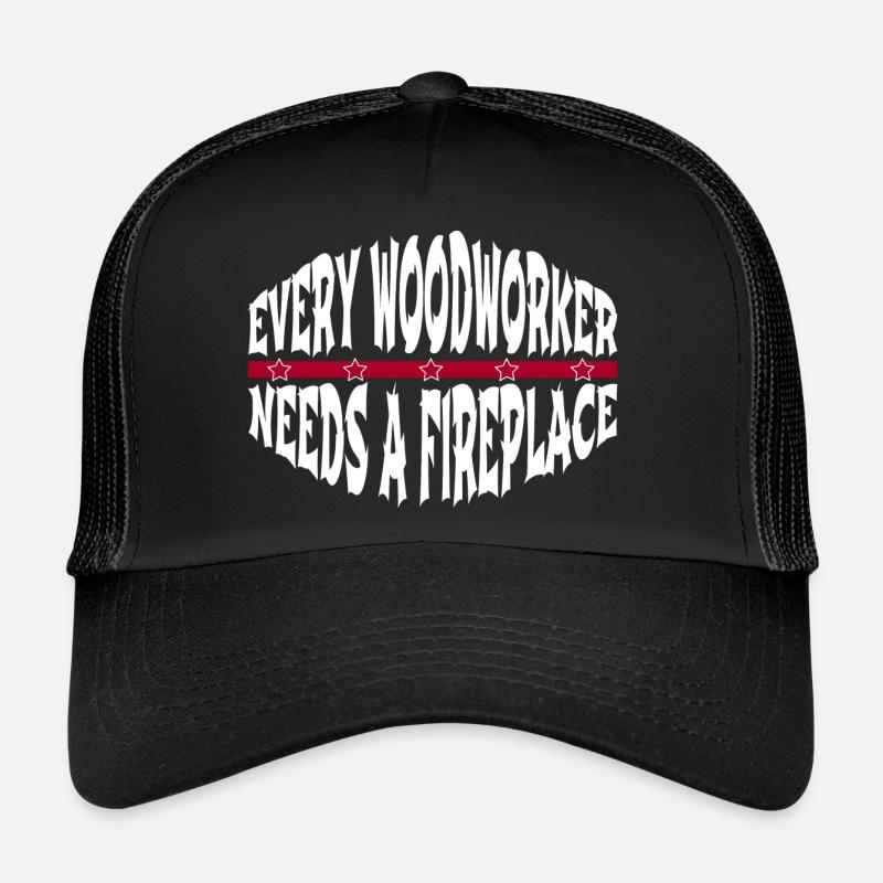 charpentier blague drôle artisans conception Casquette trucker 