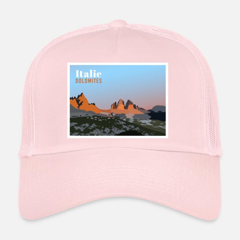 Tre Cime - Dolomites Casquette trucker 