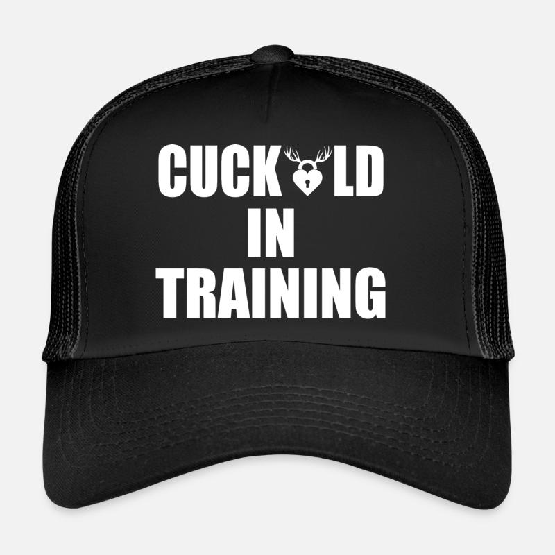 cuckold in training Trucker Cap