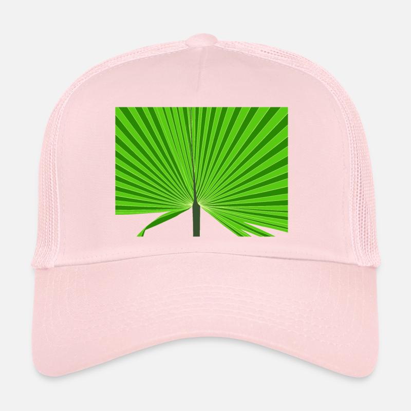 Tropical palm tree / Palmier tropical Casquette trucker 