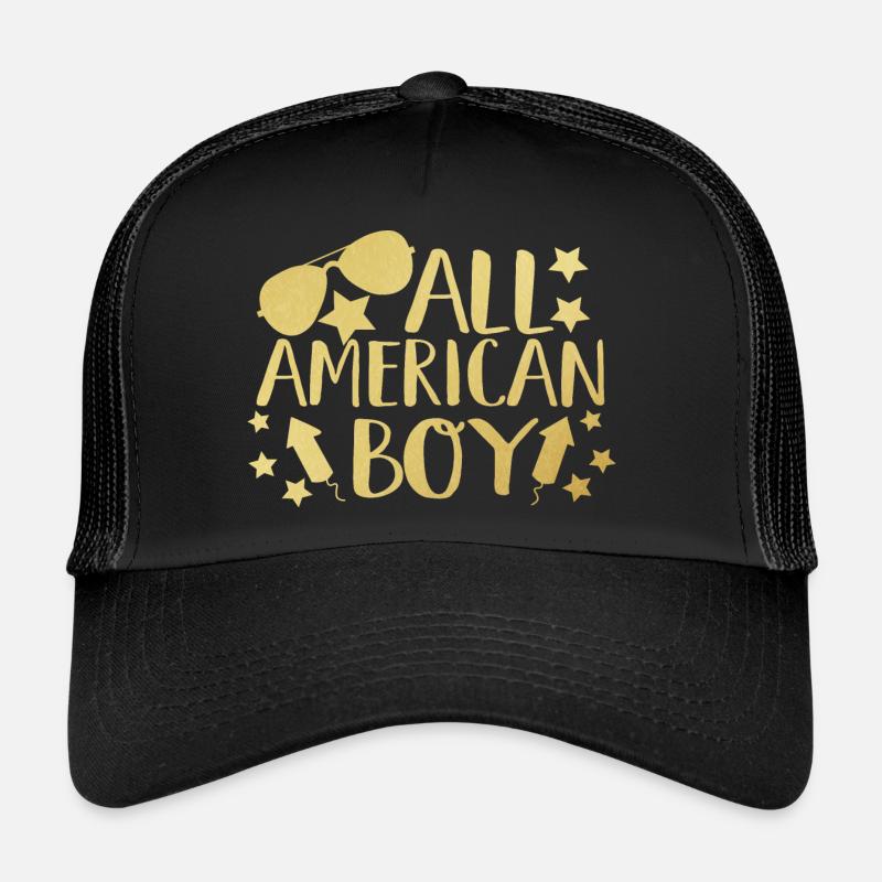 All American Boy 4. Juli Trucker Cap