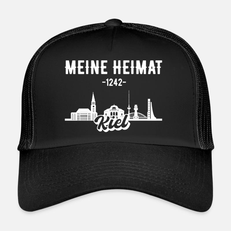 Kiel Skyline Geschenk Trucker Cap