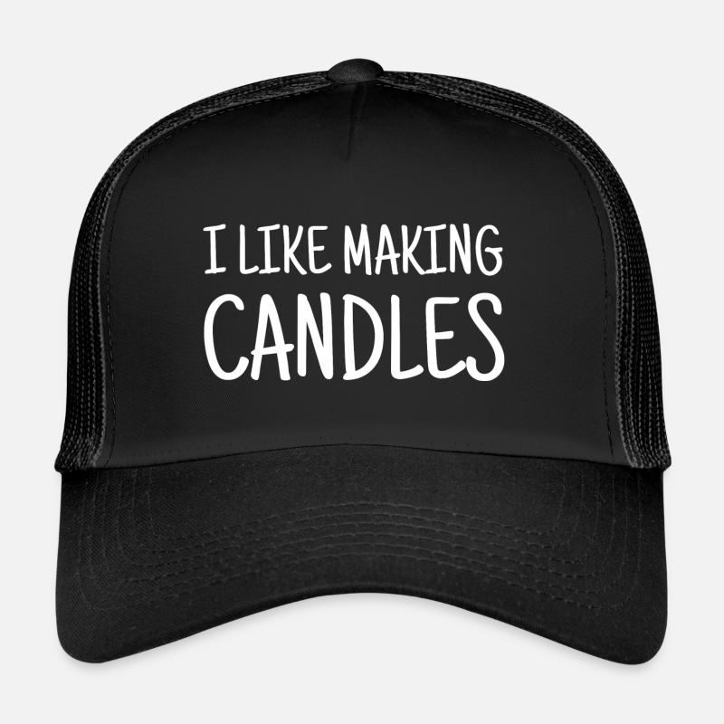 Bougies de fabrication de bougies Casquette trucker 