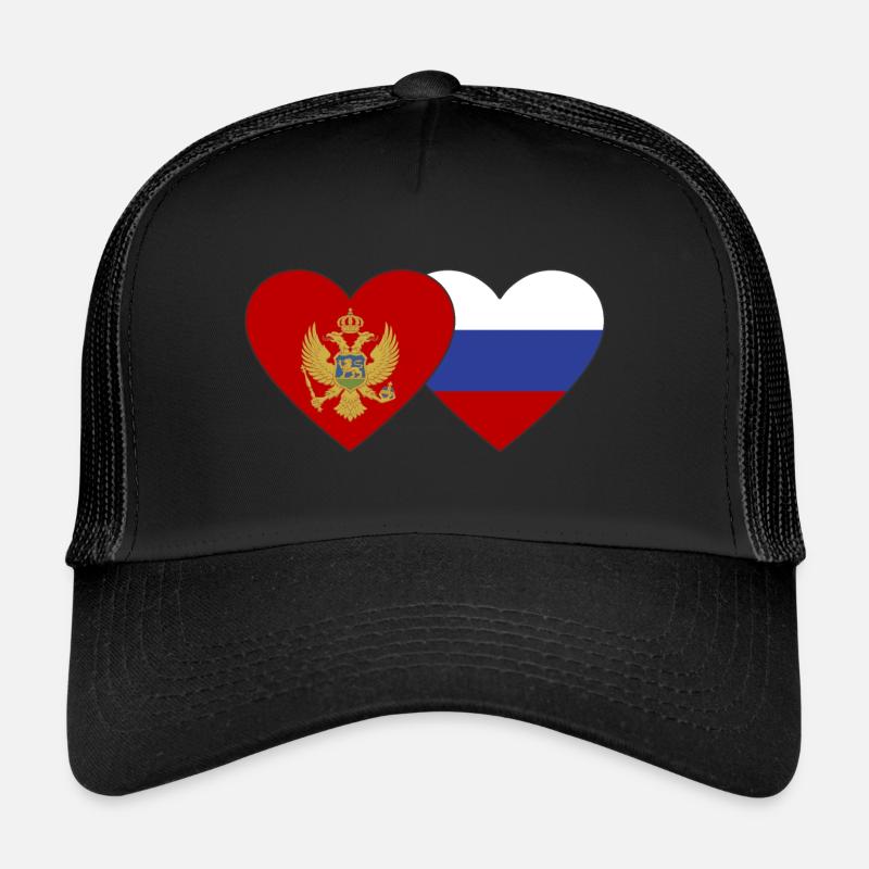 Monténégro Drapeau de la Russie Casquette trucker 