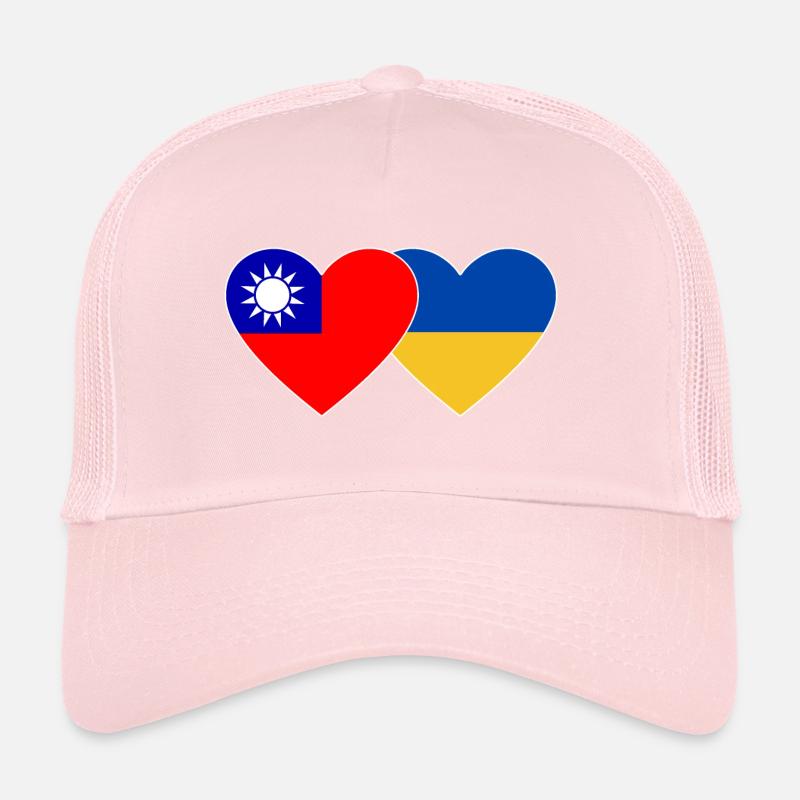 Drapeau de l’Ukraine de Taïwan Casquette trucker 
