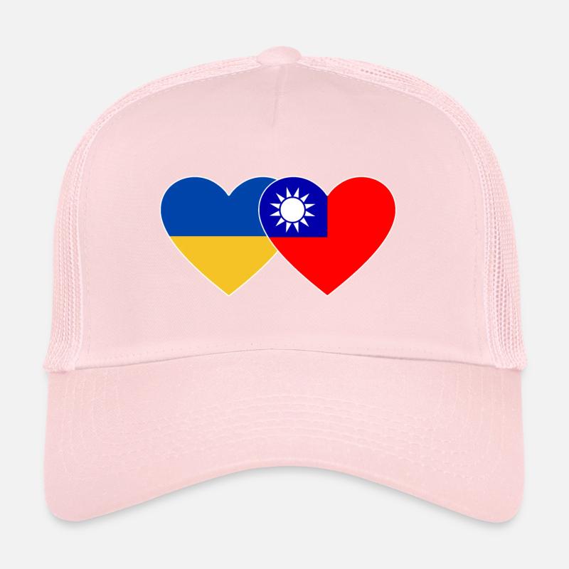 Drapeau de l’Ukraine Taïwan Casquette trucker 