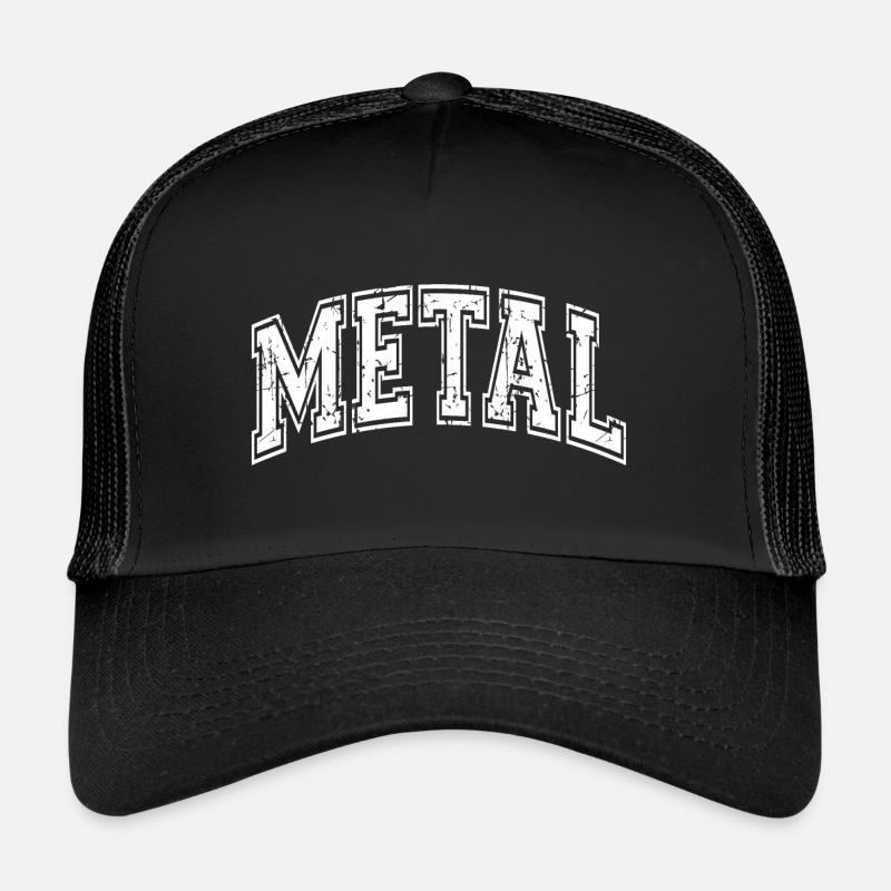 Métal Casquette trucker 