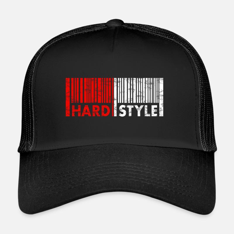 Hardstyle - Musique - Fastival -Rave -Edm - Techno Casquette trucker 