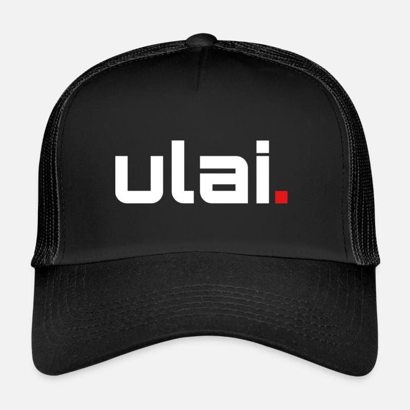 u l a i . - Trucker Cap - Schwarz/Schwarz