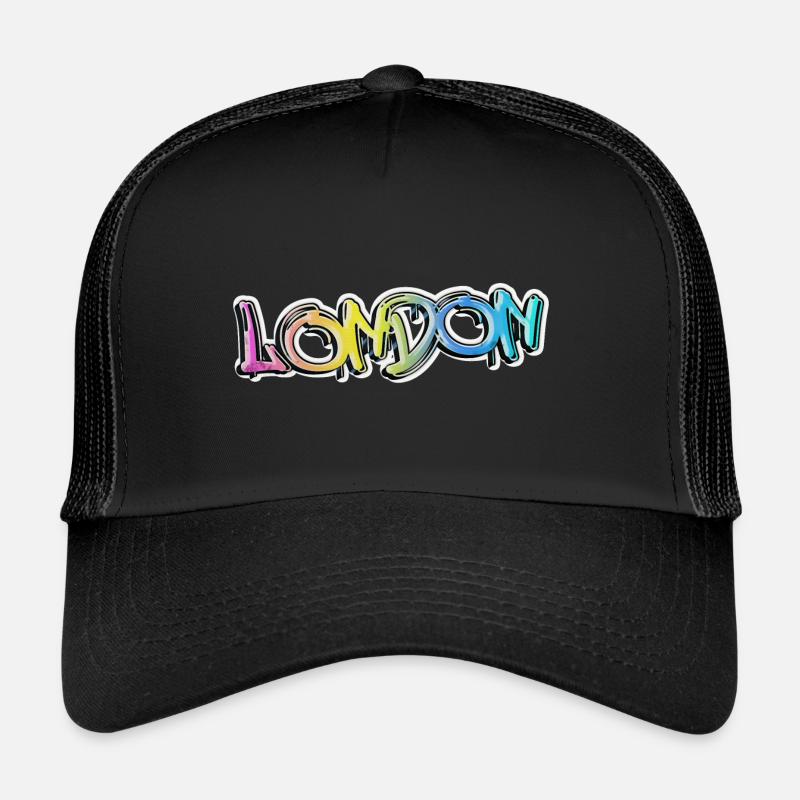 Londres Angleterre UK City Graffiti Spray Sprayer Casquette trucker 