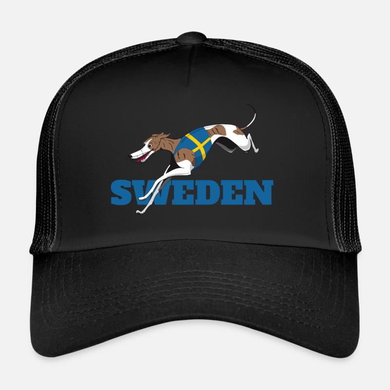 LC SUÈDE DRIVA - Casquette trucker  - noir/noir