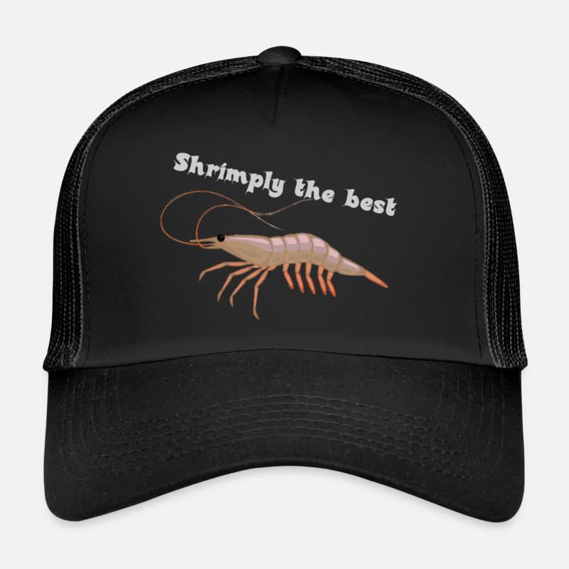 Shrimp with saying Trucker Cap