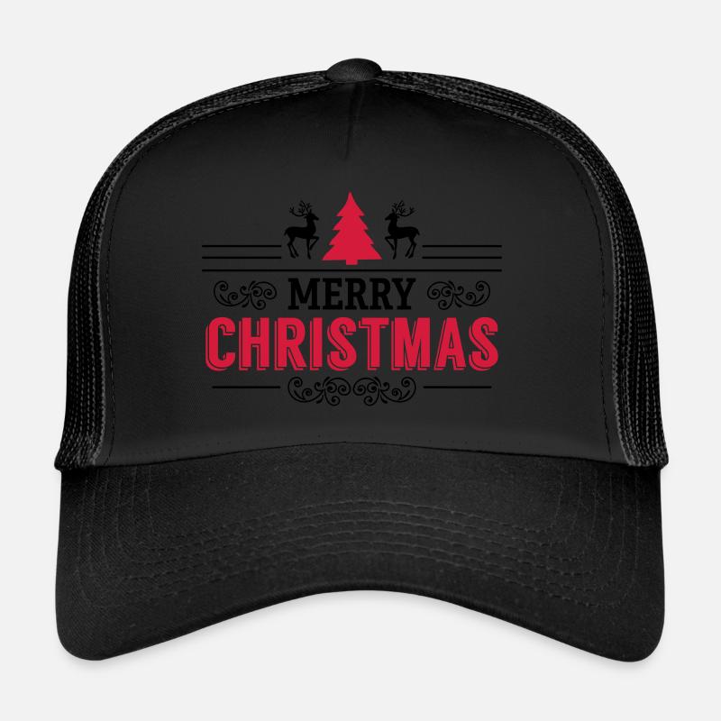 Joyeux Noël Cadeau de Noël Père Noël Casquette trucker 