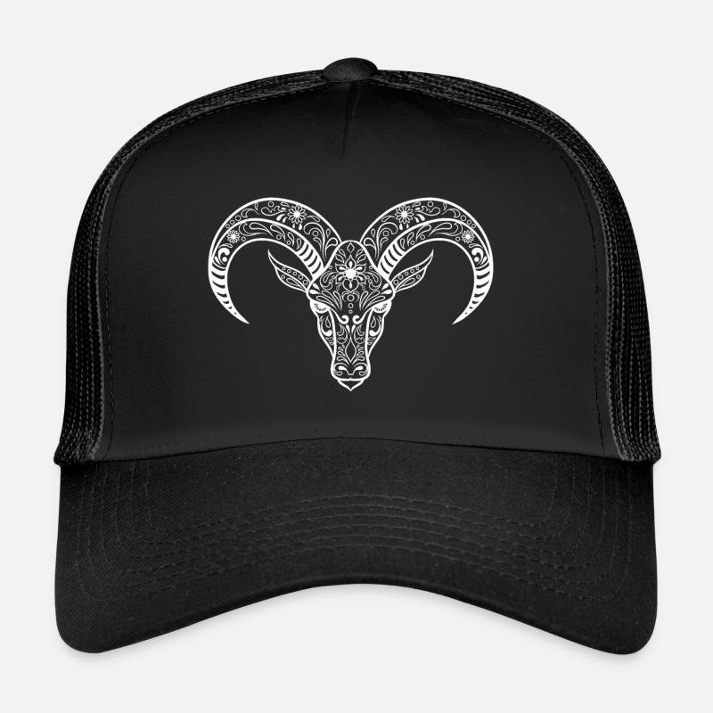 Sugarskull Bélier Casquette trucker 