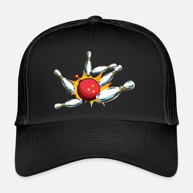 Quilles de bowling Casquette trucker 