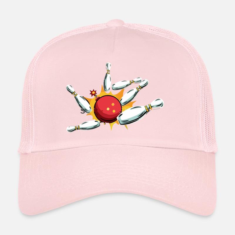 Quilles de bowling Casquette trucker 