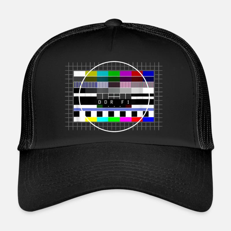 GDR test picture Retro Ostalgie 80s Trucker Cap
