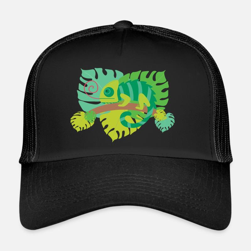 Chameleon - Chameleon - Trucker Cap - black/black