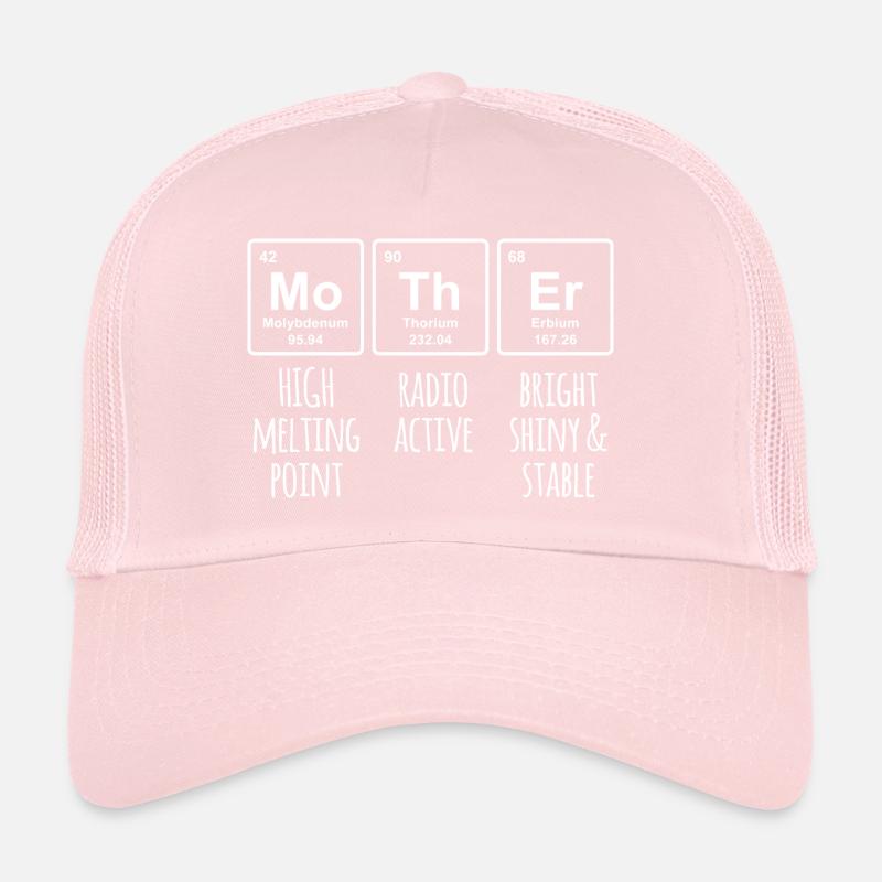 Mutter Periodensystem Chemische Elemente Geschenk Trucker Cap