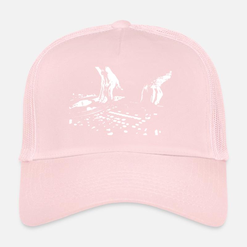 Mains Scrach DJ Casquette trucker 