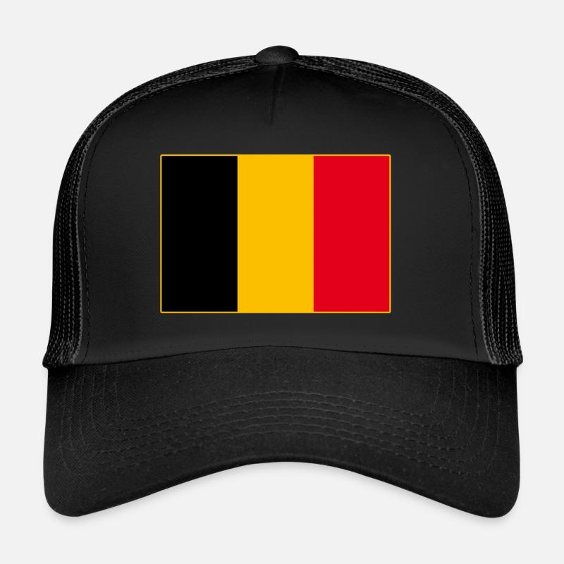 Belgien Flagge Trucker Cap