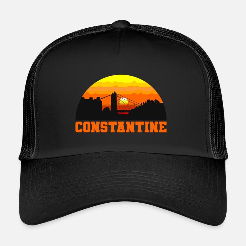 Constantine - Trucker Cap - Schwarz/Schwarz