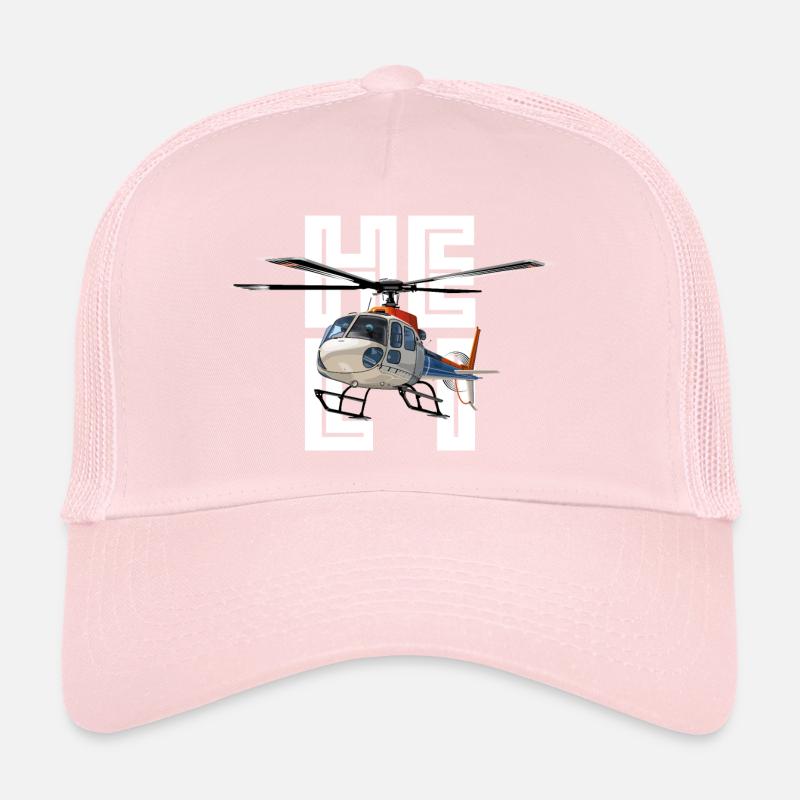HELI der Hubschrauber Trucker Cap