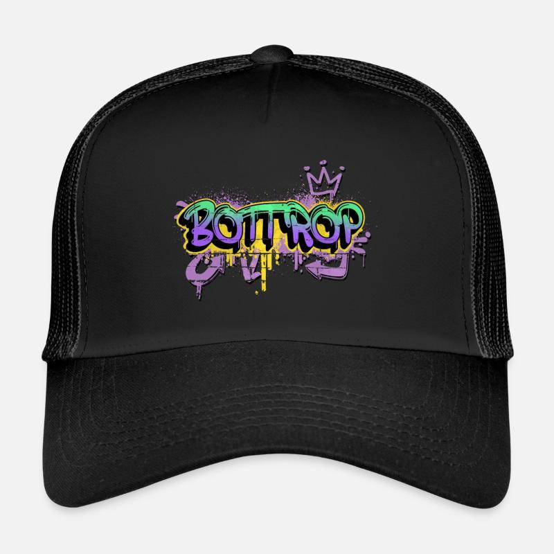 Bottrop Allemagne City Graffiti Spray SprayEr Casquette trucker 