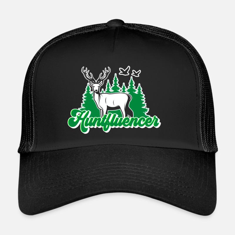 Huntfluencer Chasseur Influenceur Casquette trucker 