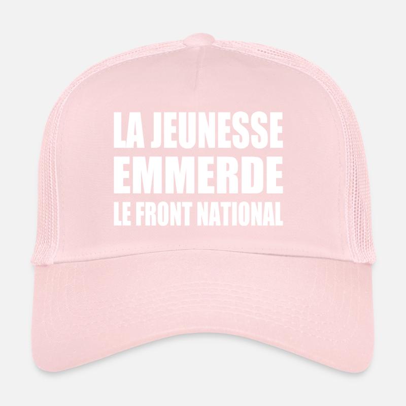 la jeunesse emmerde le front national Casquette trucker 