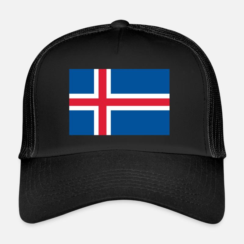 Iceland Flag Trucker Cap