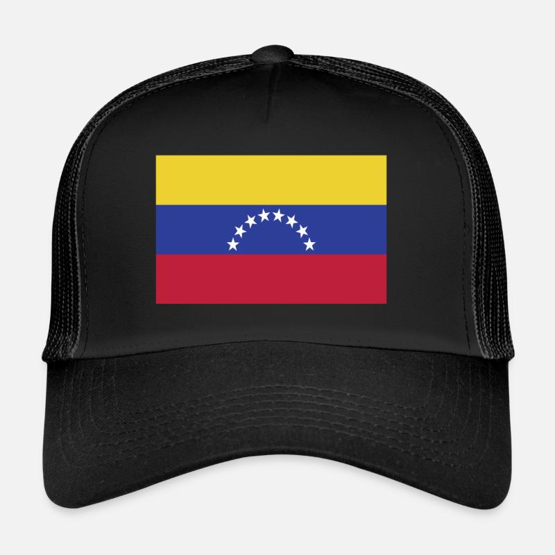 Drapeau du Venezuela Casquette trucker 