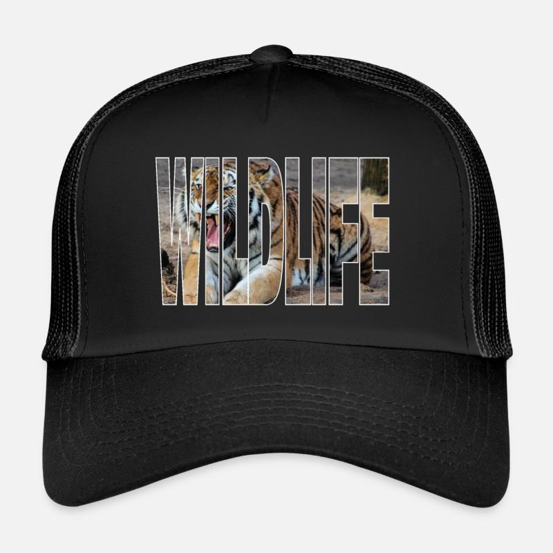 Faune tigrée Casquette trucker 