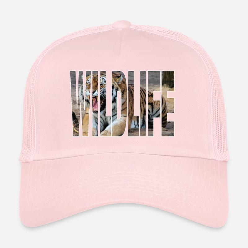 Faune tigrée Casquette trucker 