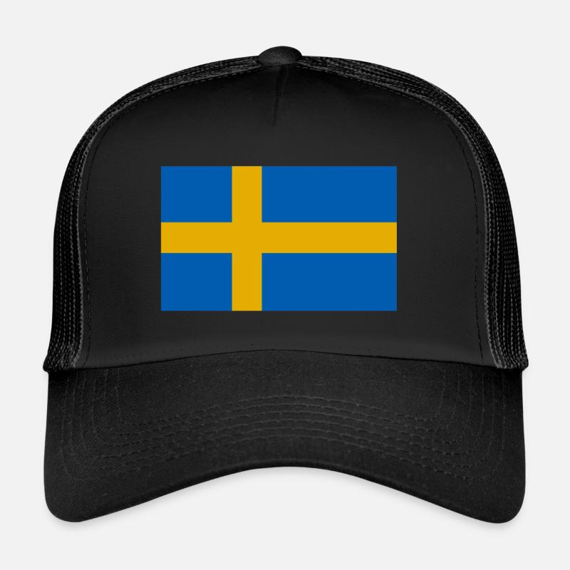 Sweden Flag Trucker Cap