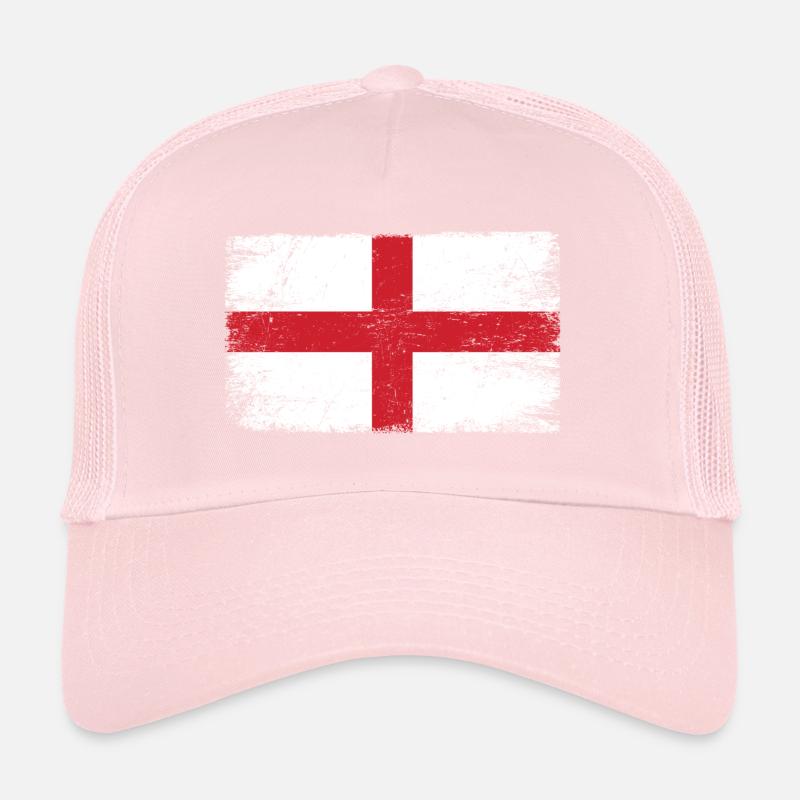 Drapeau anglais drapeau anglais pour les patriotes Casquette trucker 