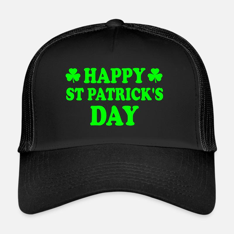 happy st patrick's day Trucker Cap