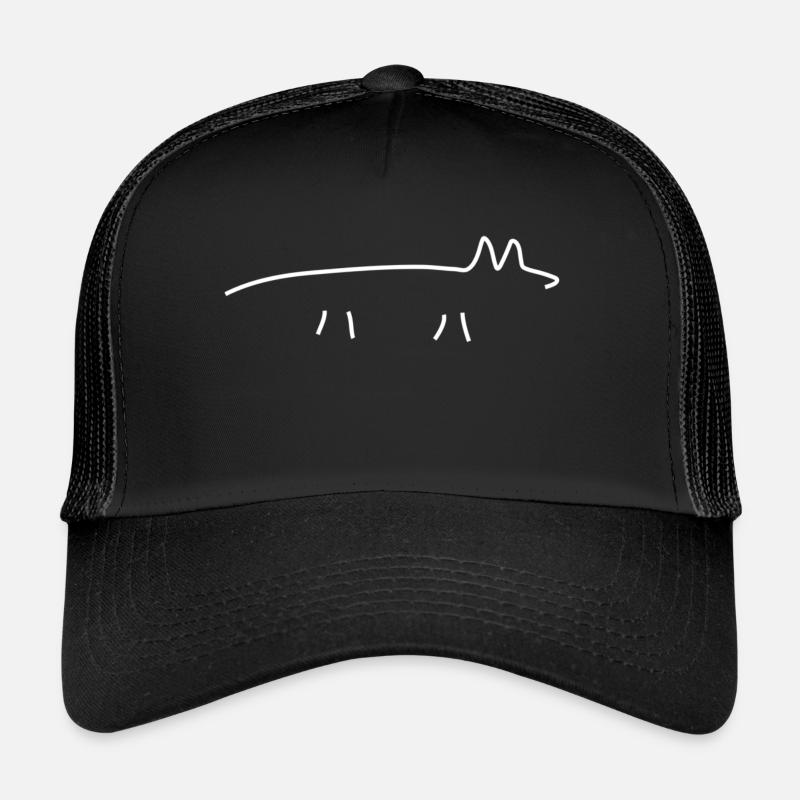 Fox - Trucker Cap - black/black