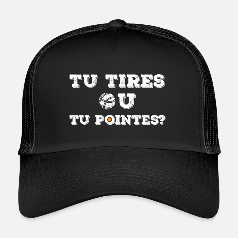 Schießen oder zeigen Sie? Humor Trucker Cap