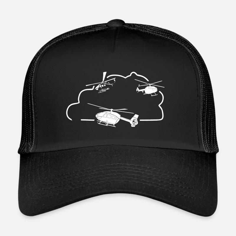 Helicopter Helicopter Helicopter Tshirt Gift Trucker Cap