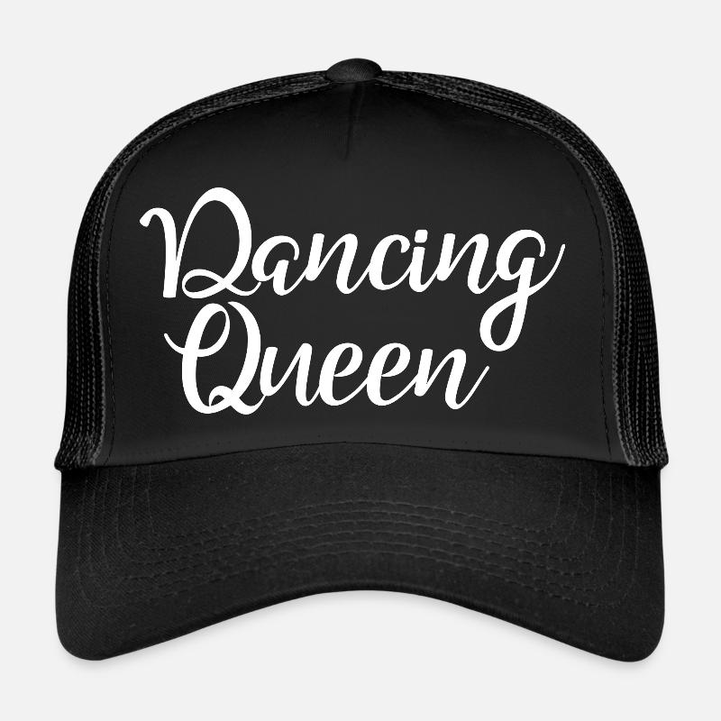 Dancing queen - Trucker Cap - Schwarz/Schwarz