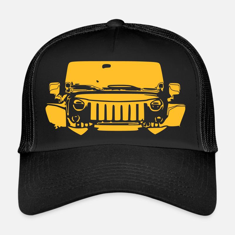 En colère 3 - Casquette trucker  - noir/noir