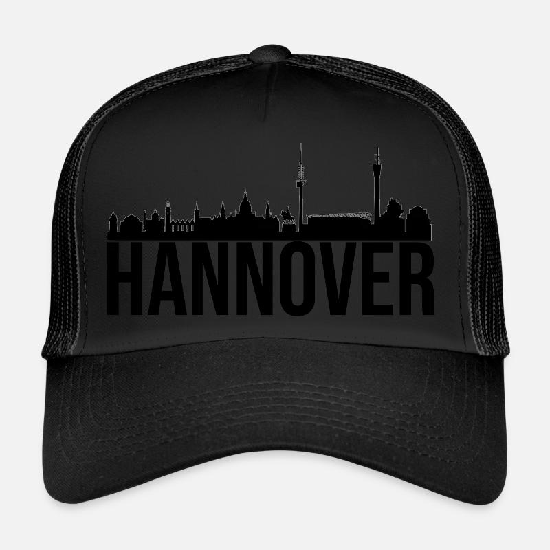 hannover black - Trucker Cap - Schwarz/Schwarz