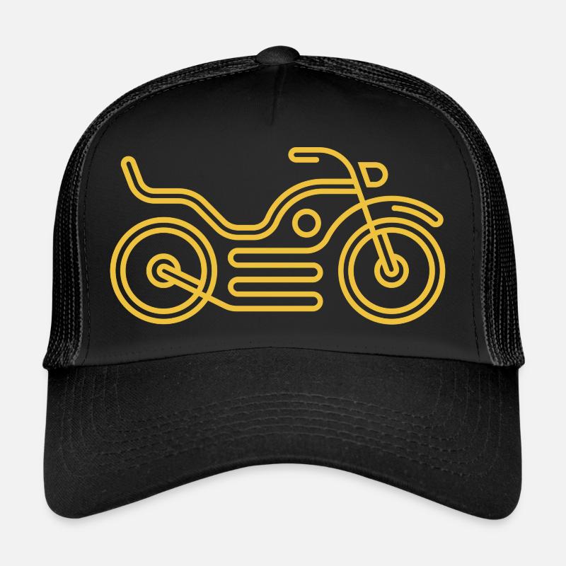 Motorrad Logo Gold Trucker Cap