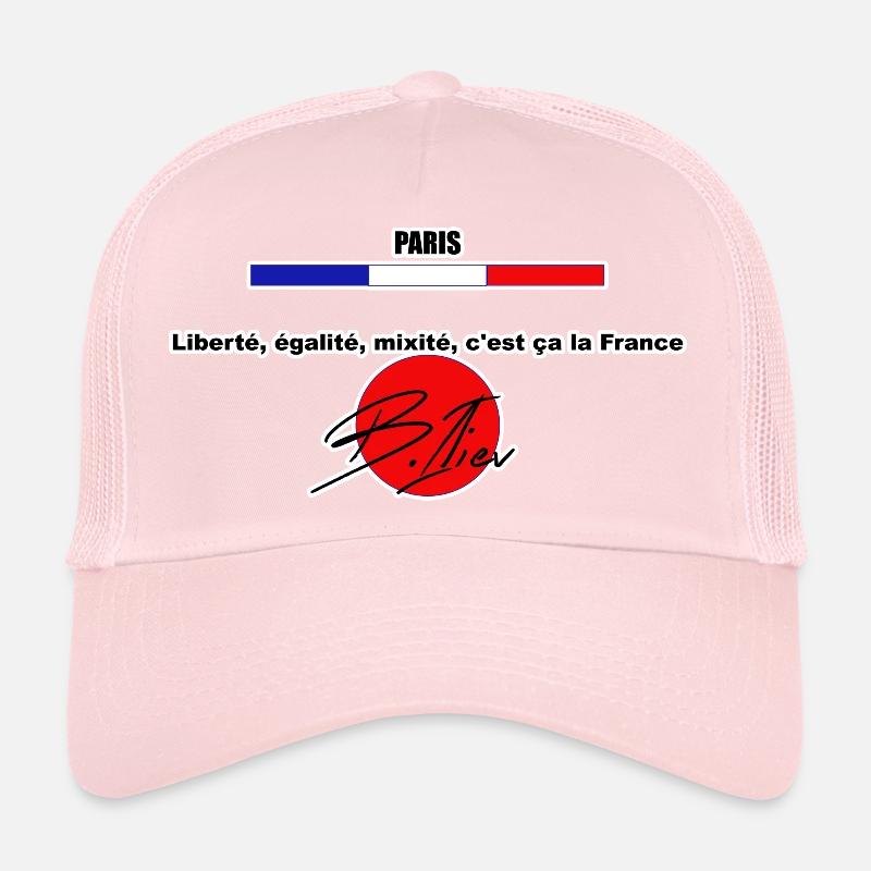 PARIS Liberté, égalité, mixité, c'est ça la France Trucker Cap