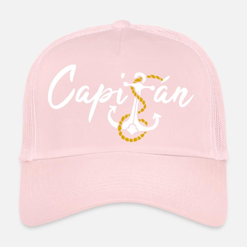 Capitan spanisch Kapitän Boot Meer Geschenk Trucker Cap