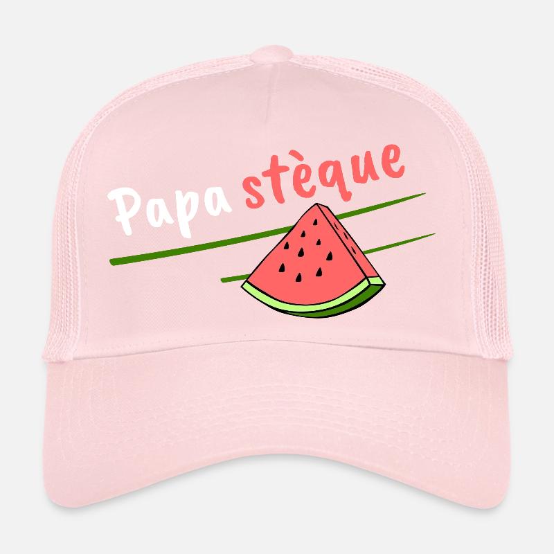 papa pastèque papastèque humour été Casquette trucker 