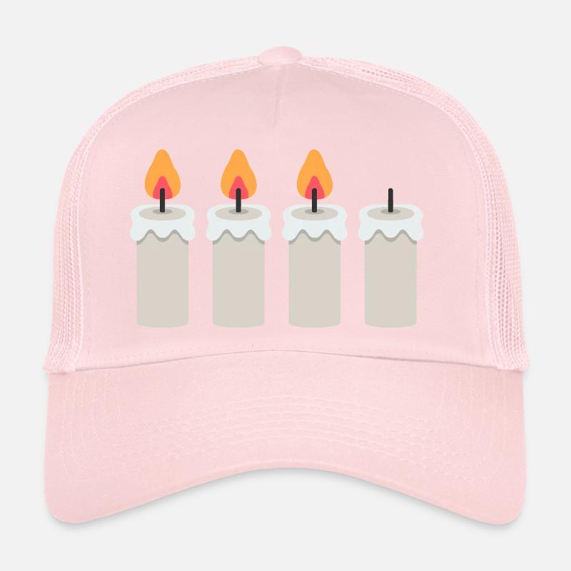 3rd Advent Advent Wreath Advent Candles Advent Season Trucker Cap
