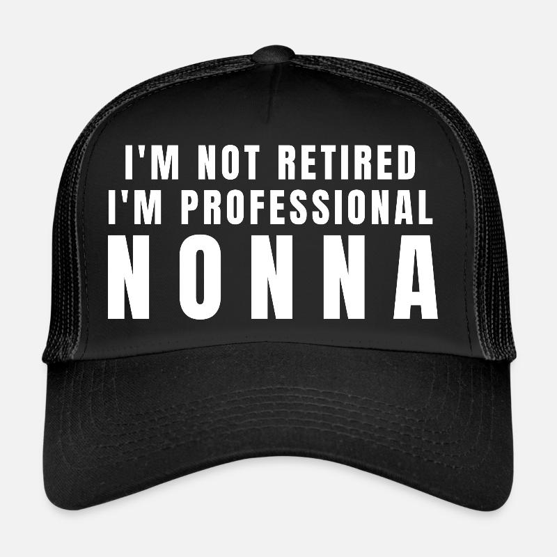 Nonna. Cadeau Nonna Casquette trucker 
